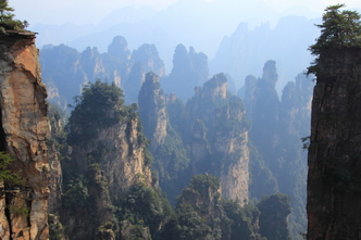 route zhangjiajie